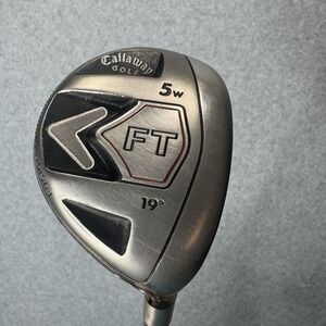Callaway FT Fusion Tech 19° 5 Wood Graphite Regular 42" Golf Club RH -NEEDS GRIP